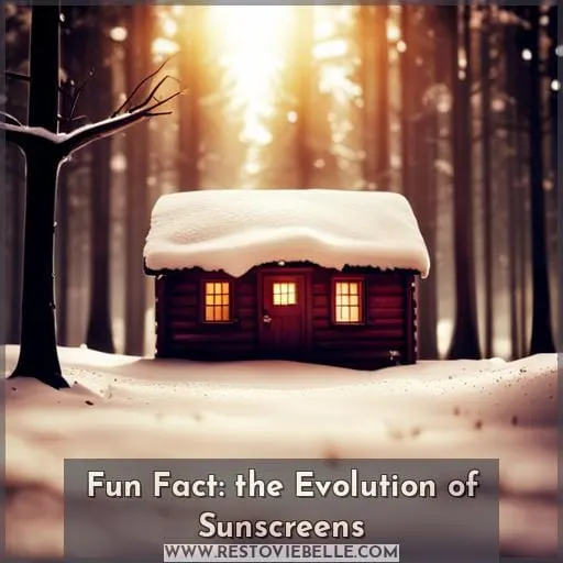 Fun Fact: the Evolution of Sunscreens
