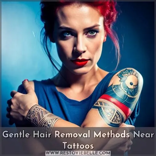 Gentle Hair Removal Methods Near Tattoos