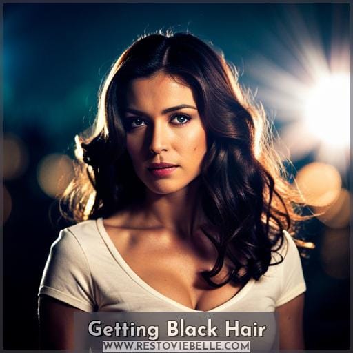 Getting Black Hair