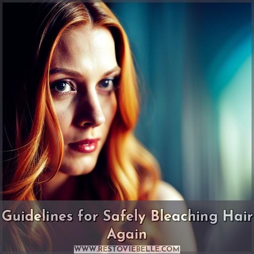 Guidelines for Safely Bleaching Hair Again