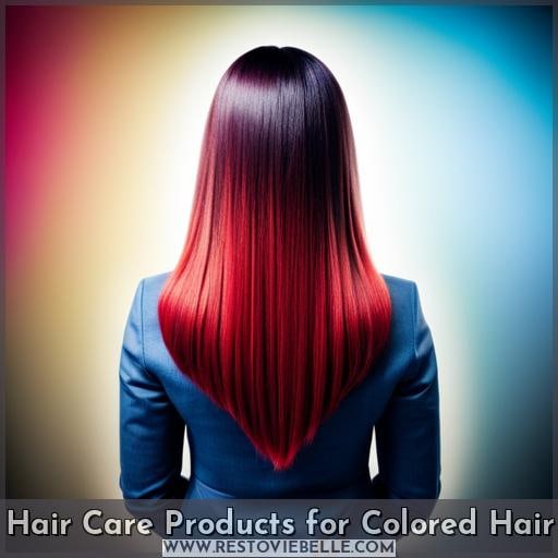 Hair Care Products for Colored Hair