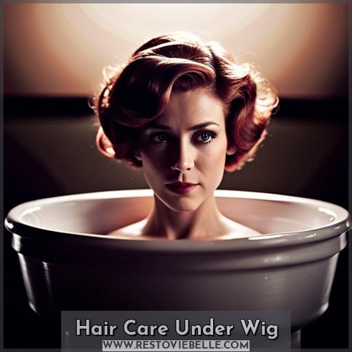 Hair Care Under Wig