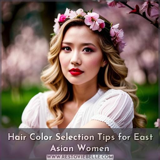 Hair Color Selection Tips for East Asian Women