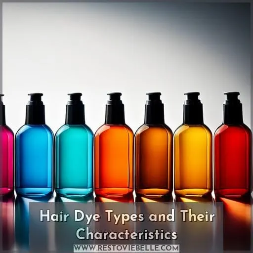 Hair Dye Types and Their Characteristics