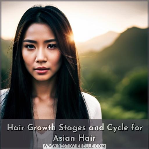 Hair Growth Stages and Cycle for Asian Hair