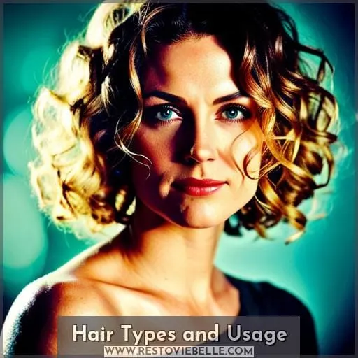 Hair Types and Usage