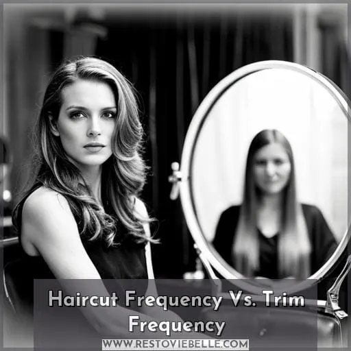 Haircut Frequency Vs. Trim Frequency