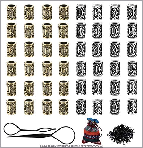 HANPABUM 48 Pcs Norse Vikings