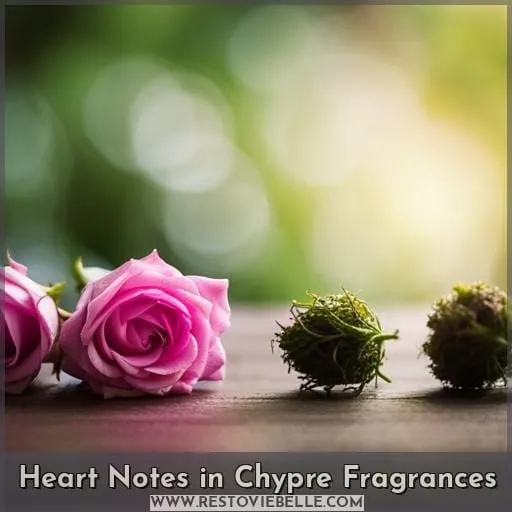 Heart Notes in Chypre Fragrances