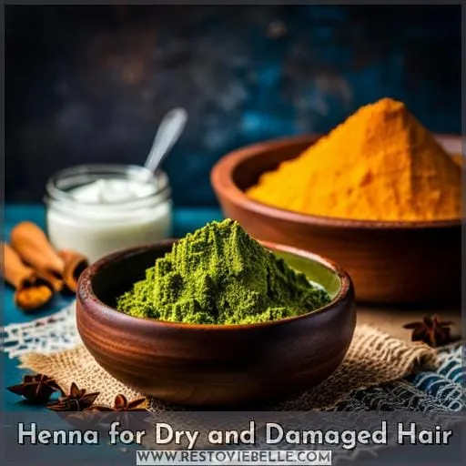 Henna for Dry and Damaged Hair