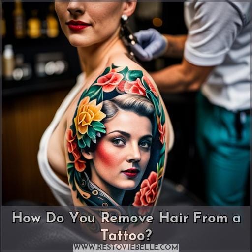 How Do You Remove Hair From a Tattoo