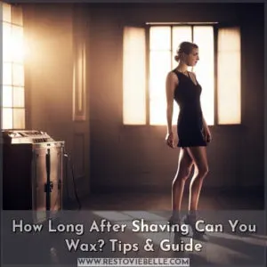 how long after shaving can you wax