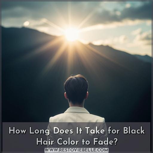 How Long Does It Take for Black Hair Color to Fade