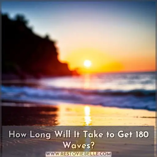 How Long Will It Take to Get 180 Waves