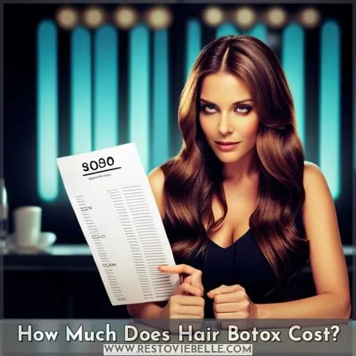 How Much Does Hair Botox Cost