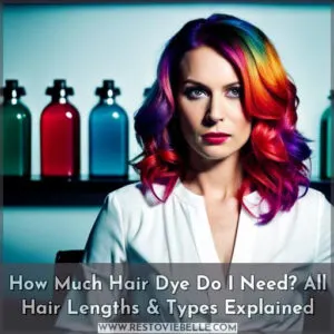 how much hair dye do i need