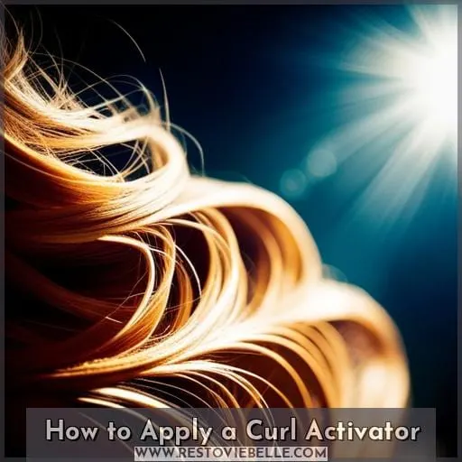 How to Apply a Curl Activator