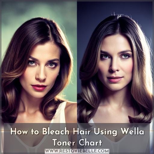 How to Bleach Hair Using Wella Toner Chart