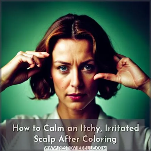 How to Calm an Itchy, Irritated Scalp After Coloring