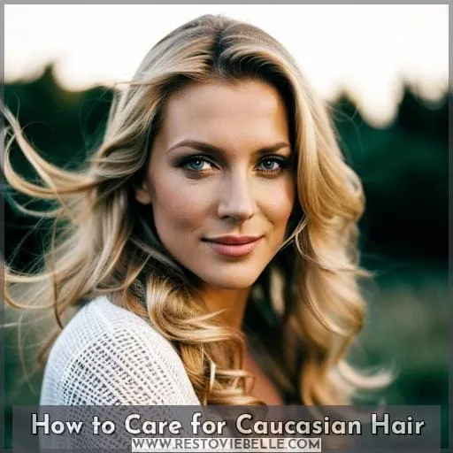 How to Care for Caucasian Hair