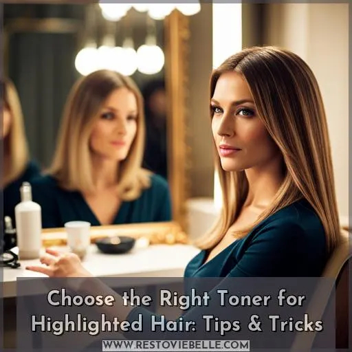 how to choose the right toner for your highlighted hair
