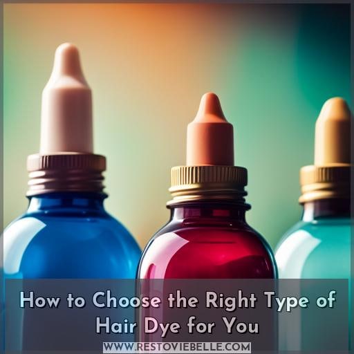 How to Choose the Right Type of Hair Dye for You