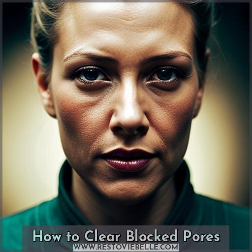 How to Clear Blocked Pores