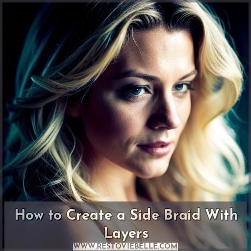 How to Create a Side Braid With Layers