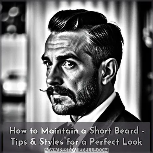 how to maintain a short beard