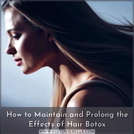 How to Maintain and Prolong the Effects of Hair Botox