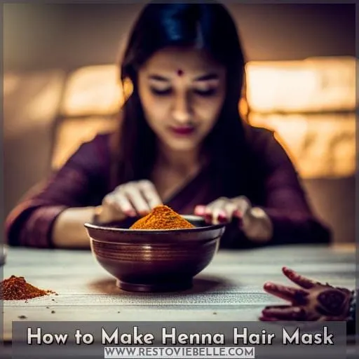 How to Make Henna Hair Mask