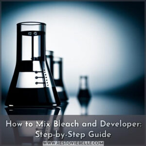 how to mix developer and bleach