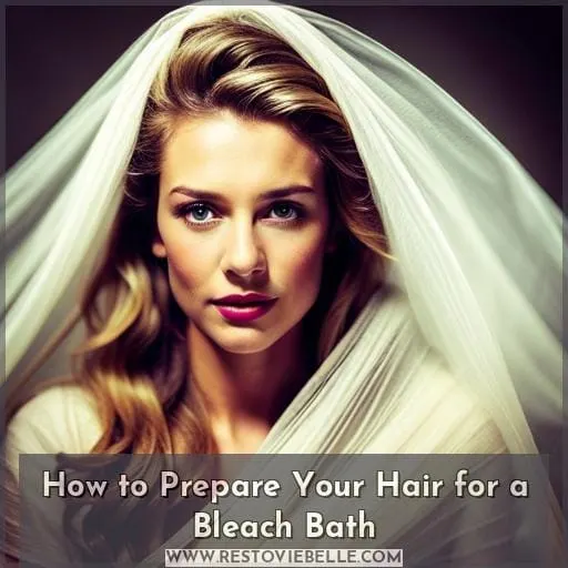 How to Prepare Your Hair for a Bleach Bath