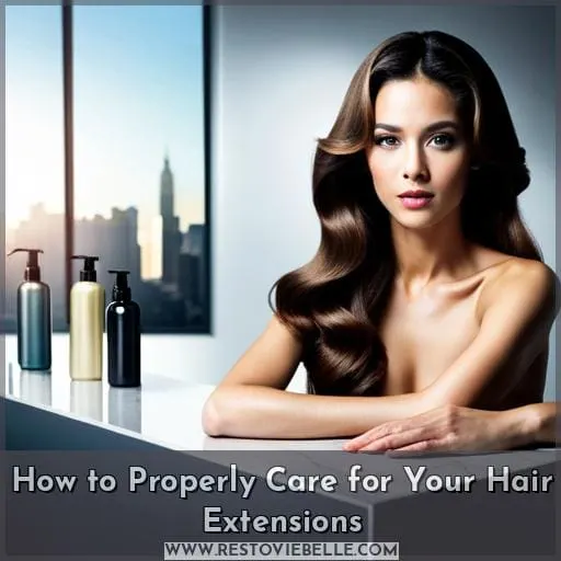 How to Properly Care for Your Hair Extensions
