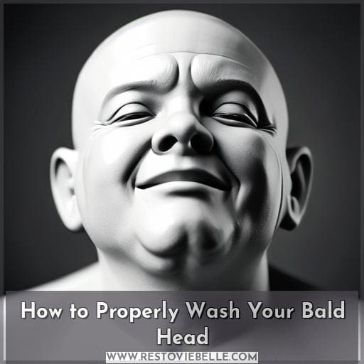 How to Properly Wash Your Bald Head