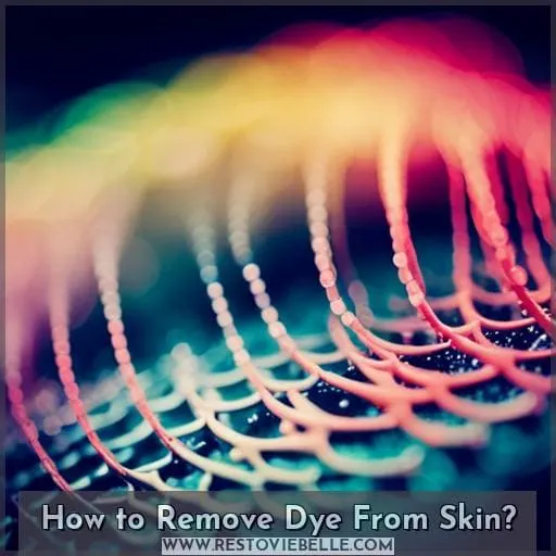 How to Remove Dye From Skin