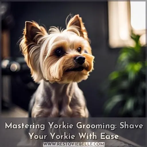 how to shave a yorkie