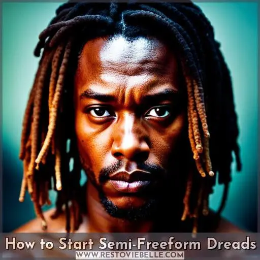 How to Start Semi-Freeform Dreads