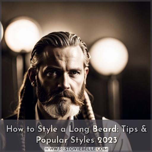 how to style long beard how to style long beard