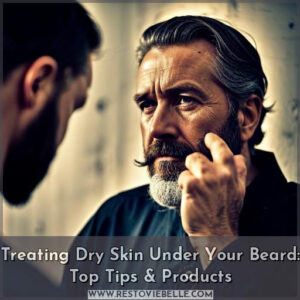 how to treat dry skin under beard