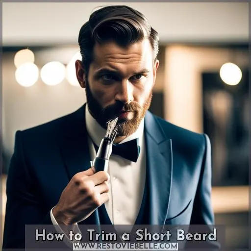 How to Trim a Short Beard