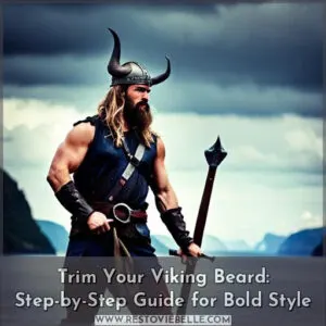 how to trim a viking beard