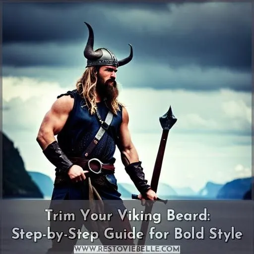 how to trim a viking beard