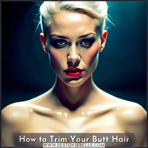 How to Trim Your Butt Hair