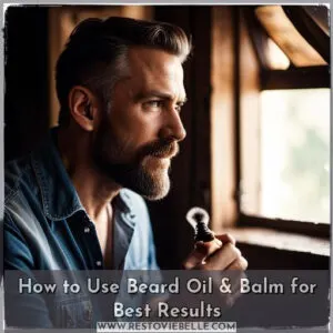 how to use beard oil and balm