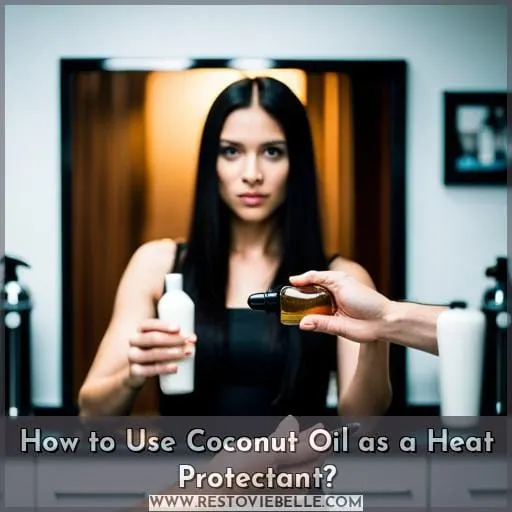 How to Use Coconut Oil as a Heat Protectant