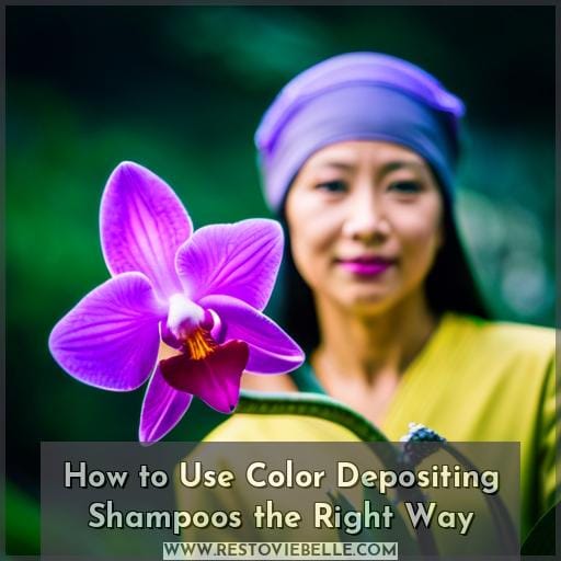 How to Use Color Depositing Shampoos the Right Way