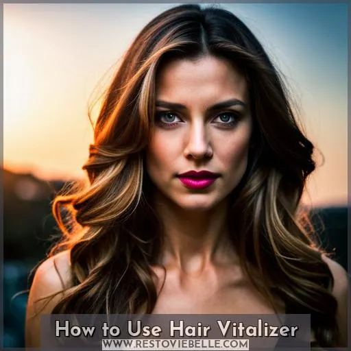 How to Use Hair Vitalizer