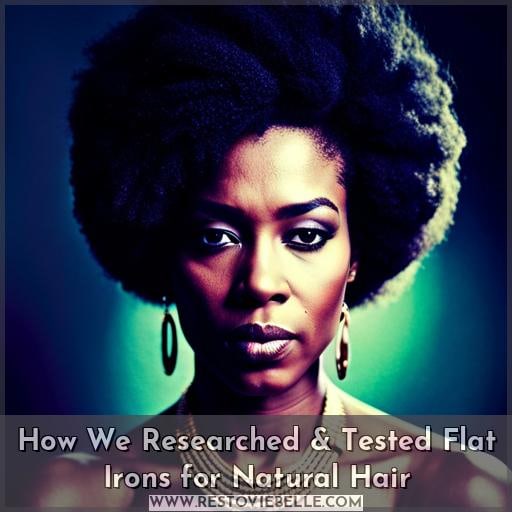 How We Researched & Tested Flat Irons for Natural Hair