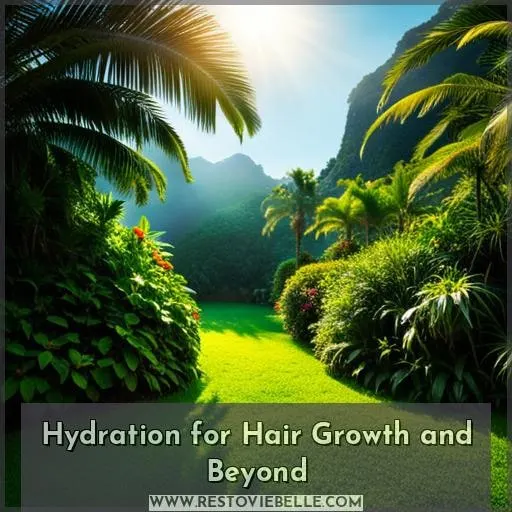 Hydration for Hair Growth and Beyond